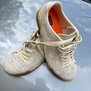 Swims Light Beige Knit Sneakers